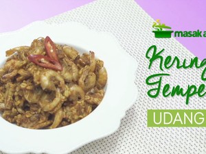 Gurih dan Renyah Kering Tempe Udang