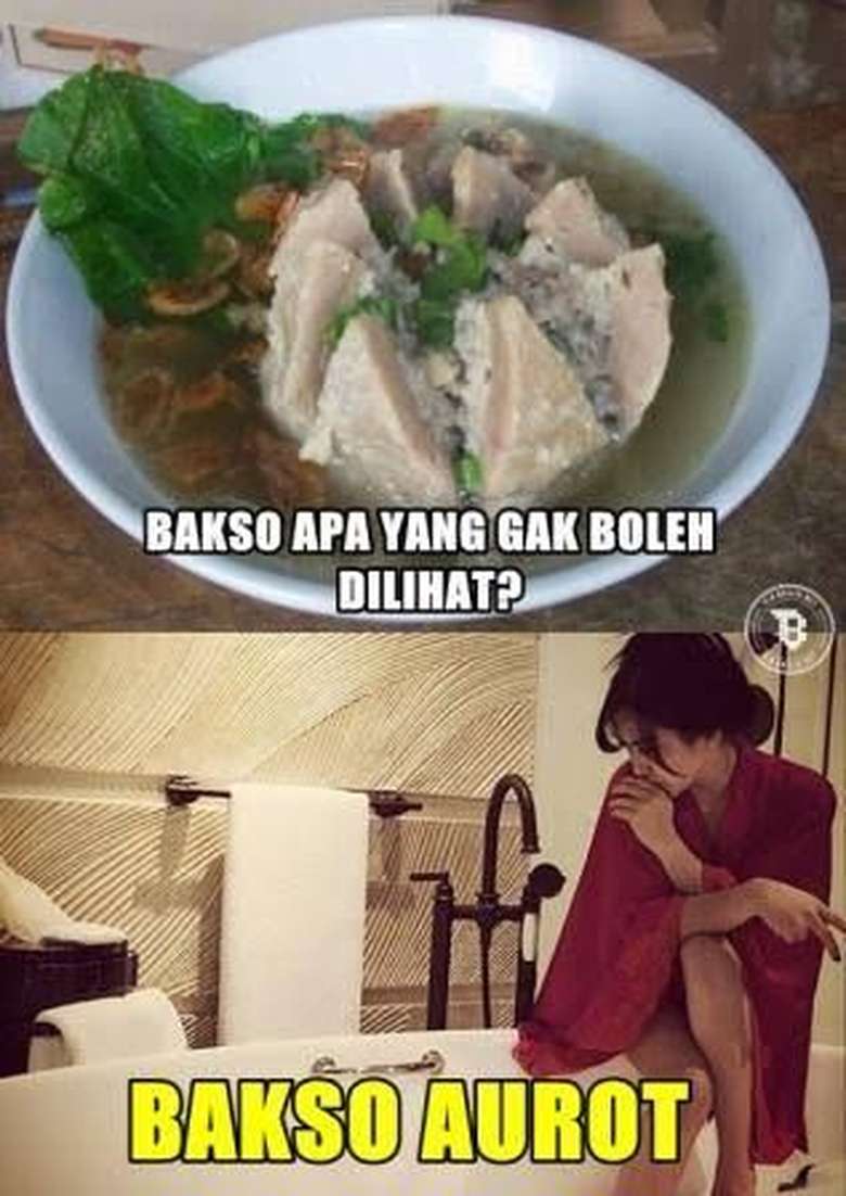 Paling Keren 20+ Gambar Lucu Gokil Bakso