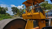 Ruas jalan yang ditangani adalah Panguruan - Ambarita - Tomok - Onan Rungu (pelebaran 69,90km dan pemeliharaan 7km. Foto: Dok. Ditjen Bina Marga Kementerian PUPR