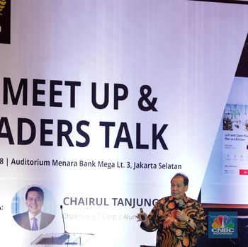 Chairul Tanjung : Milenial akan Kuasai Pasar Dunia