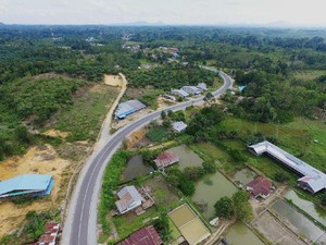 Ini Sisa Pekerjaan Pembangunan Jalan Perbatasan RI-Malaysia