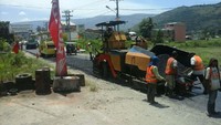 Kegiatan ini dilakukan untuk mendukung  Danau Toba sebagai Kawasan Strategis Pariwisata Nasional (KSPN). Foto: Dok. Ditjen Bina Marga Kementerian PUPR