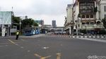 Foto: Suasana Olah TKP Lokasi Model Tabrak Ojol di Harmoni