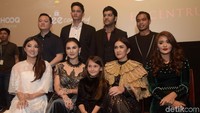 Irish Bella bersama para pemeran film tersebut. Foto: Noel/detikHOT