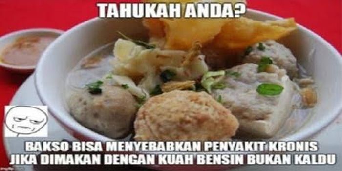 Suka Bakso  Yuk Intip 10 Meme Bakso  yang Bikin Ngakak  