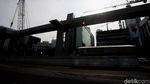 Wujud Lintasan LRT Jabodebek di Kuningan Mulai Tampak