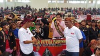 Kegiatan festival tersebut diikuti sedikitnya oleh 56 grup Se-Kabupaten Sumedang yang terdiri dari 2.329 orang peserta pemain. Foto: dok. Kab. Sumedang