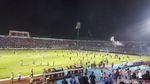 Foto: Kerusuhan Suporter Saat Injury Time Laga Arema vs Persib