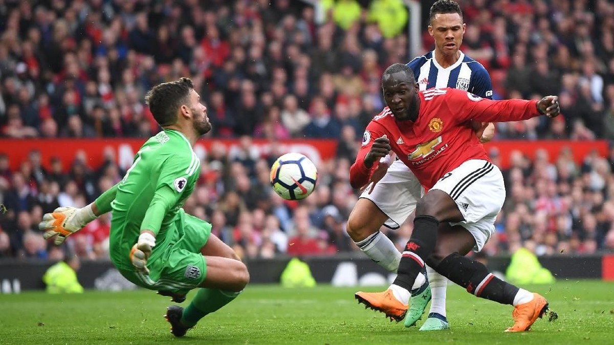 Man United masih tanpa gol melawan West Brom di babak pertama. (Foto: Laurence Griffiths/Getty Images)