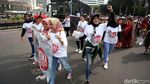 Polda Metro Jaya Kampanyekan Anti-Hoax di Bundaran HI