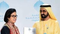Yang paling anyar, Sri Mulyani dinobatkan sebagai Menteri Keuangan Terbaik di Asia Pasifik Tahun 2018 versi majalah keuangan, FinanceAsia, pada April 2018. (Foto dok. Instagram Sri Mulyani @smindrawati).