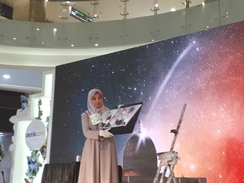 Unik, Hijabers Melukis Pakai Cat Semprot di Audisi Sunsilk Hijab Hunt 2018