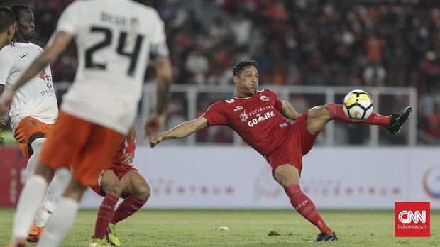 Addison Alves menumbang satu assist di laga Persija vs PSIS.