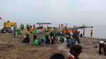 Foto: Aksi Gempur Sampah di Teluk Jakarta