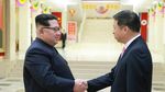 Momen Kim Jong Un Bertemu Diplomat Senior China di Pyongyang