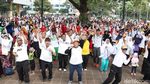 Foto: Senam dan Jalan Sehat PKS di Balai Kota Jakarta