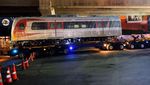 Hore, Kereta LRT Jakarta Mendarat Mulus di Rel Kelapa Gading