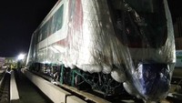 Rencananya total ada 8 set LRT yang akan dikirim dengan jumlah 16 gerbong. Istimewa/Jakpro.