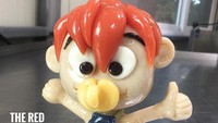 Tokoh kartun lainnya yang terbuat dari permen manis ini bernama Heedongee. Pemain kartun berjudul Dooli, salah satu kartun populer di Korea Selatan.  Foto: Instagram @candyartisans