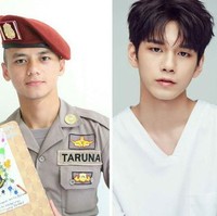 Taruna tampan Indonesia Jevo Batara ini disebut mirip idol K-pop, Ong Seongwoo Wanna One. Jevo merupakan taruna yang masih menempuh pendidikan di Akademi Kepolisian. Foto: Instagram