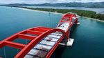 Megah! Jembatan Holtekamp di Atas Teluk Youtefa Papua