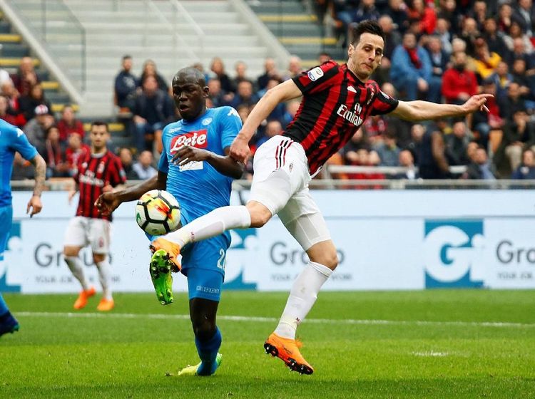 Hasil Seri dalam Duel Milan vs Napoli