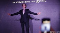 penasaran dengan aksi Robert Downey Jr dan cs di film Avengers: Infinity War yang bakal segera tayang?. Foto: Asep Syaifullah