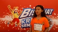 Salsabila mengikuti lomba tersebut berusia 11 tahun. Ia disorot karena akting menangis dan marah-marah. Foto: Dok. Instagram/audreysalsaaa