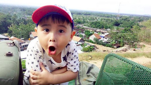 Tingkah Lucu Ichal, Putra Komedian Daus Mini
