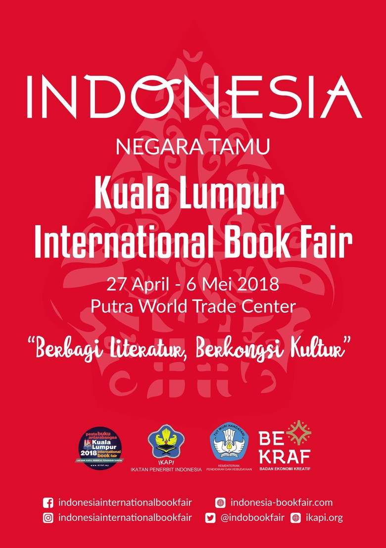 1010 Judul Buku Diboyong Ke Kuala Lumpur International Book Fair 2018