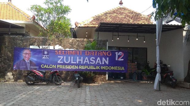 Spanduk Zulkifli Hasan capres 2019.