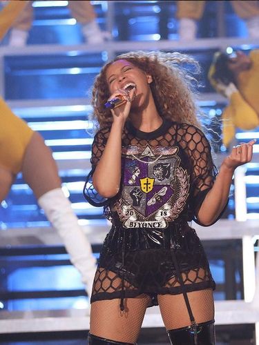 Penampilan Beyonce di Coachella 2018.