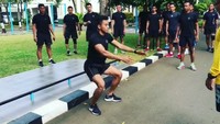 Latihan fisik adalah salah satu hal wajib yang dilakukan oleh Pasukan Pengaman Presiden (Paspampres). Foto: Instagram/suhartono323