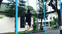 Siapa yang mau coba latihan fisik ala Paspampres? Foto: Instagram/suhartono323