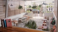 Disebut Rumah Yata, kafe kekinian ini berlokasi di Jalan Johar Nurhadi, Kotabaru, Gondokusuman, Yogykarta. Meskipun sederhana, rumah yang disulap jadi kafe ini terlihat kekinian. Foto: Instagram @yata.indonesia