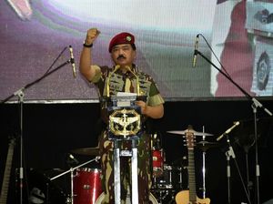 Panglima TNI Hadiri Syukuran HUT ke-66 Kopassus