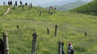 Beberapa ahli memberikan keterangan bahwa makam kuno yang dibuat lebih dari 1000 tahun lalu. Makam ini dibuat oleh orang-orang Asia dan India yang menyembah kepercayaan Phallus (ramin.paknejad/Instagram)