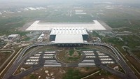 Bandara ini berdiri di atas lahan seluas 1.800 hektar. Saat ini sudah 1.000 hektar tanah terpakai di tahap pertama. Foto: dok. BIJB