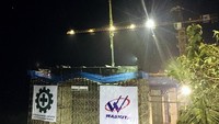 Jembatan ini sempat mengalami perubahan desain dari Komisi Keamanan Jembatan Panjang dan Terowongan Jalan (KKJTJ). Saat ini, progres pekerjaan konstruksinya baru mencapai 48%. Foto: dok. Kementerian PUPR