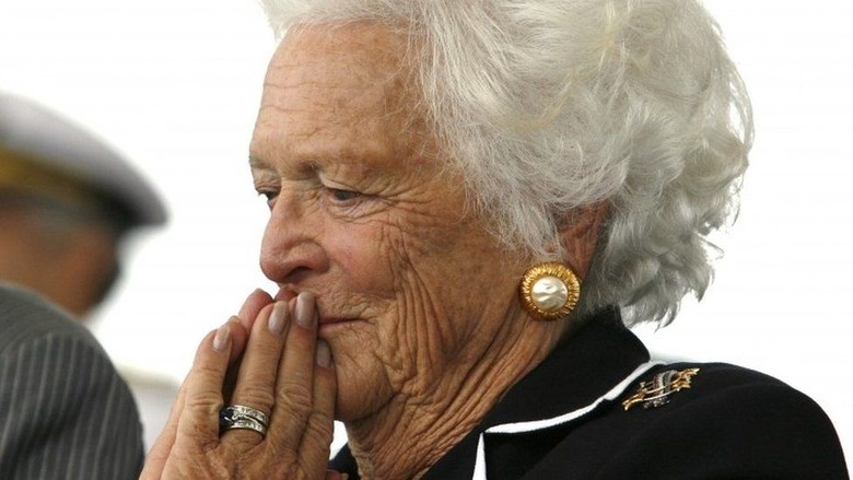 Sakit, Mantan Ibu Negara AS Barbara Bush Tolak Perawatan RS Sakit, Mantan Ibu Negara AS Barbara Bush Tolak Perawatan RS