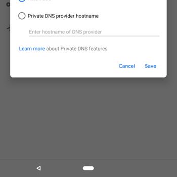 Navigasi bar Android P.