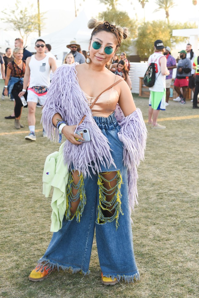 Di Coachella nggak perlu matching, yang penting bersenang-senang. Foto: Dok. Getty Images