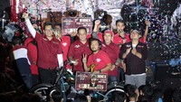 Motor ini berhak menjadi pemenang Best Region Palembang. Pool/Suryanation Motorland Battle 2018.