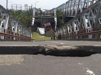 Kementerian PUPR Buka-bukaan Soal Jembatan Babat yang Ambrol