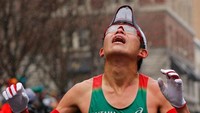 Sepanjang tahun lalu, Yuki sudah menyelesaikan 12 marathon dan menjuarai 5 di antaranya. Foto: Brian Fluharty-USA TODAY Sports/Reuters