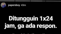 Tidak ada respon, itulah pengakuan dari Putu Reza. Foto: Dok. Instagram