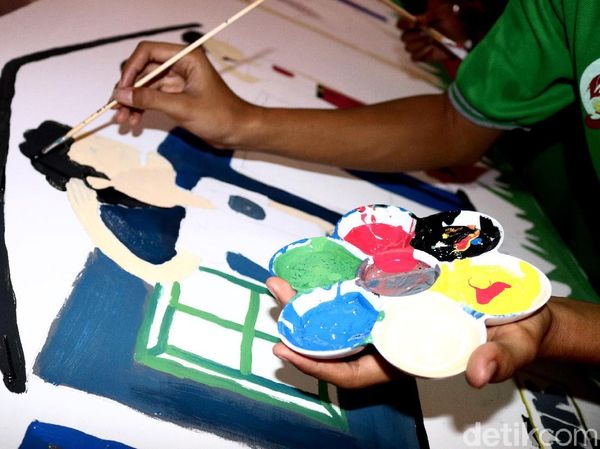 Goresan Tinta Lukis Karya Napi Anak Tangerang