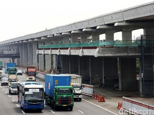 Perbandingan Biaya LRT yang Dibangun Pakai Tiang dan Tidak