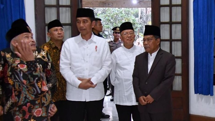 Jokowi Kunjungi Kantor MUI Jabar