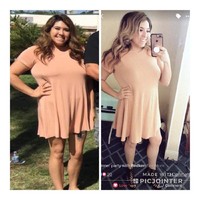 Alih-alih merayakan ulang tahun pernikahan kami, aku merayakan penurunan berat badan sebesar 285 pon (129 kg), cuit Amanda dalam tweetnya. Foto: Twitter @meeelondrea